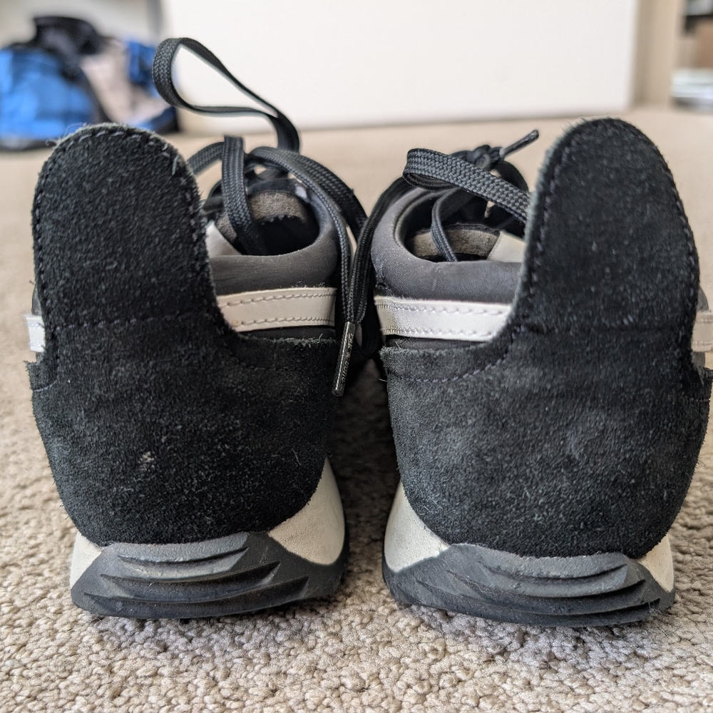 Rag & Bone Retro Runner Low Top Lace Sneakers Black White Womens EU 38.5 US 8.5 - Picture 7 of 8